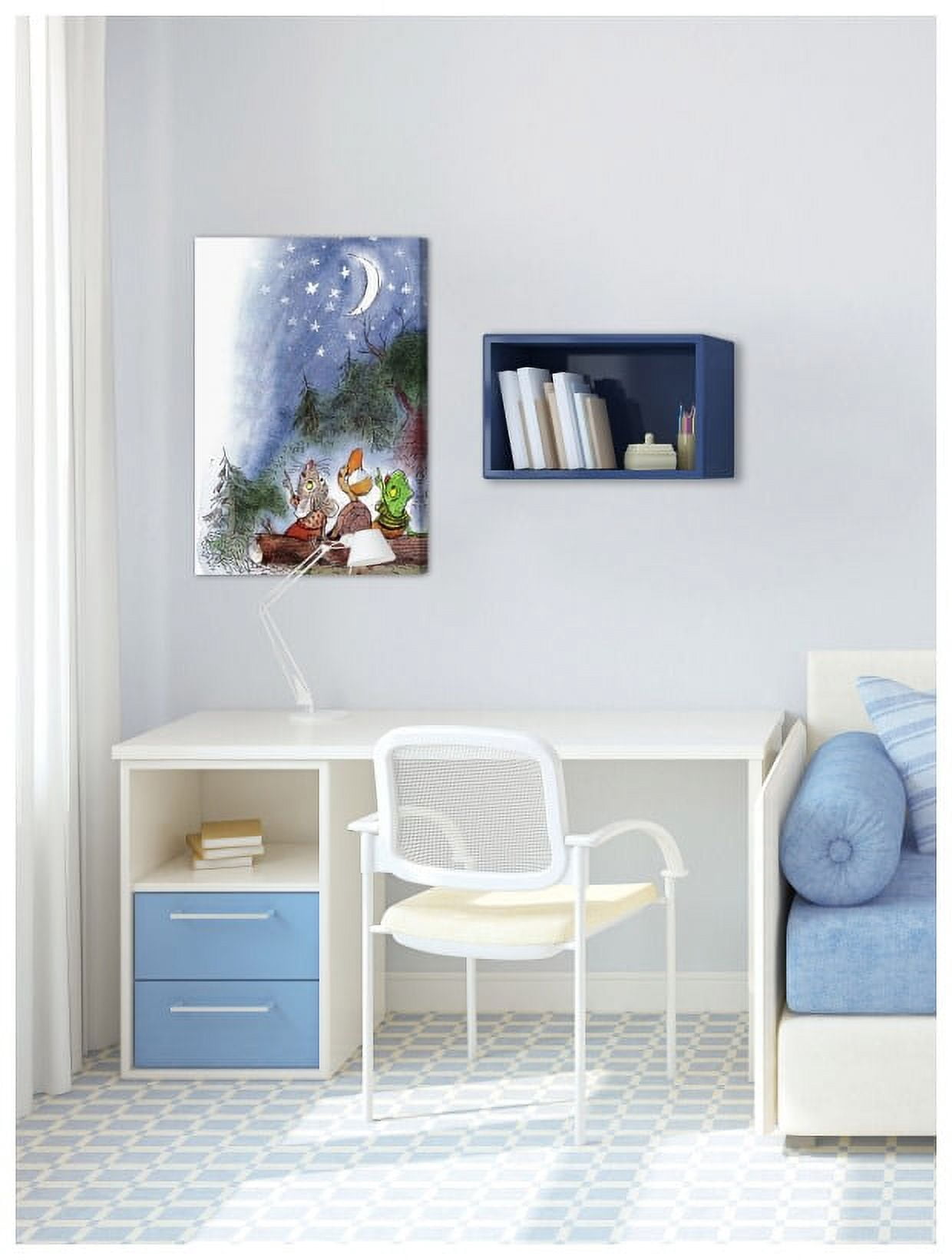 Marmont Hill "Look at the Stars" by Curtis Painting Print on Canvas