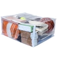 thumbnail image 3 of Set of 5 Vinylpac Clear Vinyl Zippered Storage Bags 24" x 20" x 11", 3 of 5