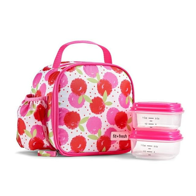 Medport 386KFF1431 Fit & Fresh Sydney Bag Berry Dot, Red