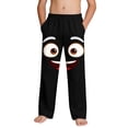 thumbnail image 2 of Kids Girls Boys Joggers Happy Smile Face Graphic Breathable Cotton Sweatpants Elastic Waist Bottoms for Park, 4-13Y, 2 of 9