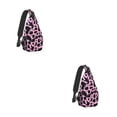 thumbnail image 2 of Minnieouse de senderismo Hebilla de plástico para un rendimiento resistente y duradero en cualquier sendero Bolso de hombro para hombre Puntos manchas negras rosadas 2Conjunto, 2 of 6