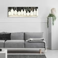 thumbnail image 6 of Epic Art 'Ebony And Ivory' by Cindy Jacobs, Acrylic Glass Wall Art, 48"x16", 6 of 8