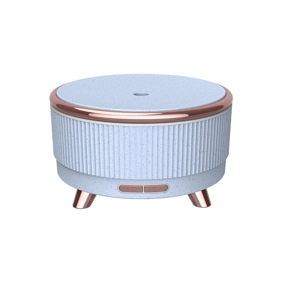 Humidificador de aire ultrasónico Inteprter de 500ml difusor de aromaterapia Flor azul