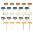 thumbnail image 1 of 25 Pcs Mini Tampon à Récurer Kit de Polissage Brosse Abrasif Ensemble de Roues de Polissage avec Tige de 2.8mm, 1 of 8