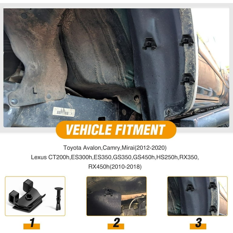 Fixed Clips For Push In Engine Cover Toyota Car Door Trim Panel Clip - Foto 2