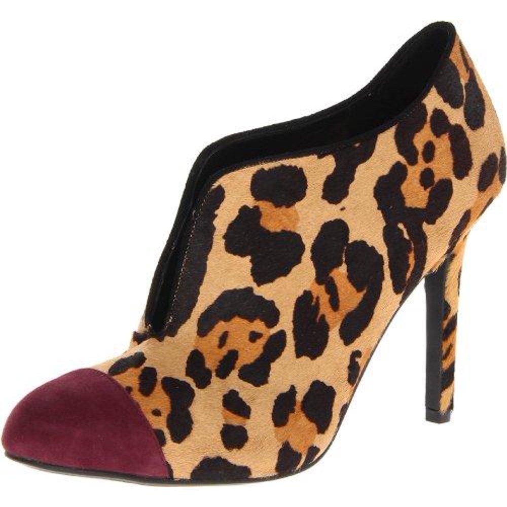 jessica simpson leopard print booties