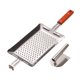 thumbnail image 3 of Prensa de mano para hacer fideos Spaetzle. Para hacer pasta casera. Rectangular, 3 of 9