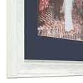 thumbnail image 5 of ArtToFrames 24x24" Matted Picture Frame with 20x20" Single Mat Photo Opening Framed in 1.25" Off White Wash on Ash and 2" Blue Jay Mat (FWM-4098-24x24), 5 of 8