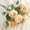 All, variant on 2Pc Diy Valentine'S Day Artificial Silk Flower Bouquet,Fake Yellow Flowers, White Yellow Roses, Rose Flowers,For Wedding Bridal, Dining Table, Party, Home Decor