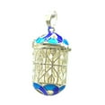 thumbnail image 5 of EHJRE Hollow Out Enamel Locket Oil Pendant for Necklace Keyring 8 8, 5 of 9