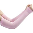 thumbnail image 1 of Mangas de brazo de protección solar Zulema para hombres y mujeres deportes de refrigeración Rosa, 1 of 8