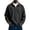 Black -AC03, variant on Dwellite Men's Waffle Knit Sweater Long Sleeve Loose Fit Shirt Casual Collared Lightweight Fall Sweatshirts Gray 4XL
