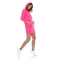 thumbnail image 3 of White Mark Women's Hoodie Sweatshirt Dress, 3 of 6