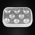 thumbnail image 3 of Universal Stripe Rear Passenger for SEAT Pad 8 Suction Caps Fit For Harley Chopper, 3 of 4
