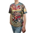 thumbnail image 4 of Be My Valentine's Miniature American Shepherd Truck Full of Love Flower Balloon All Over Print 3D Shirt Unisex Merch MAS Dog Lover Gifts - 02029, 4 of 6