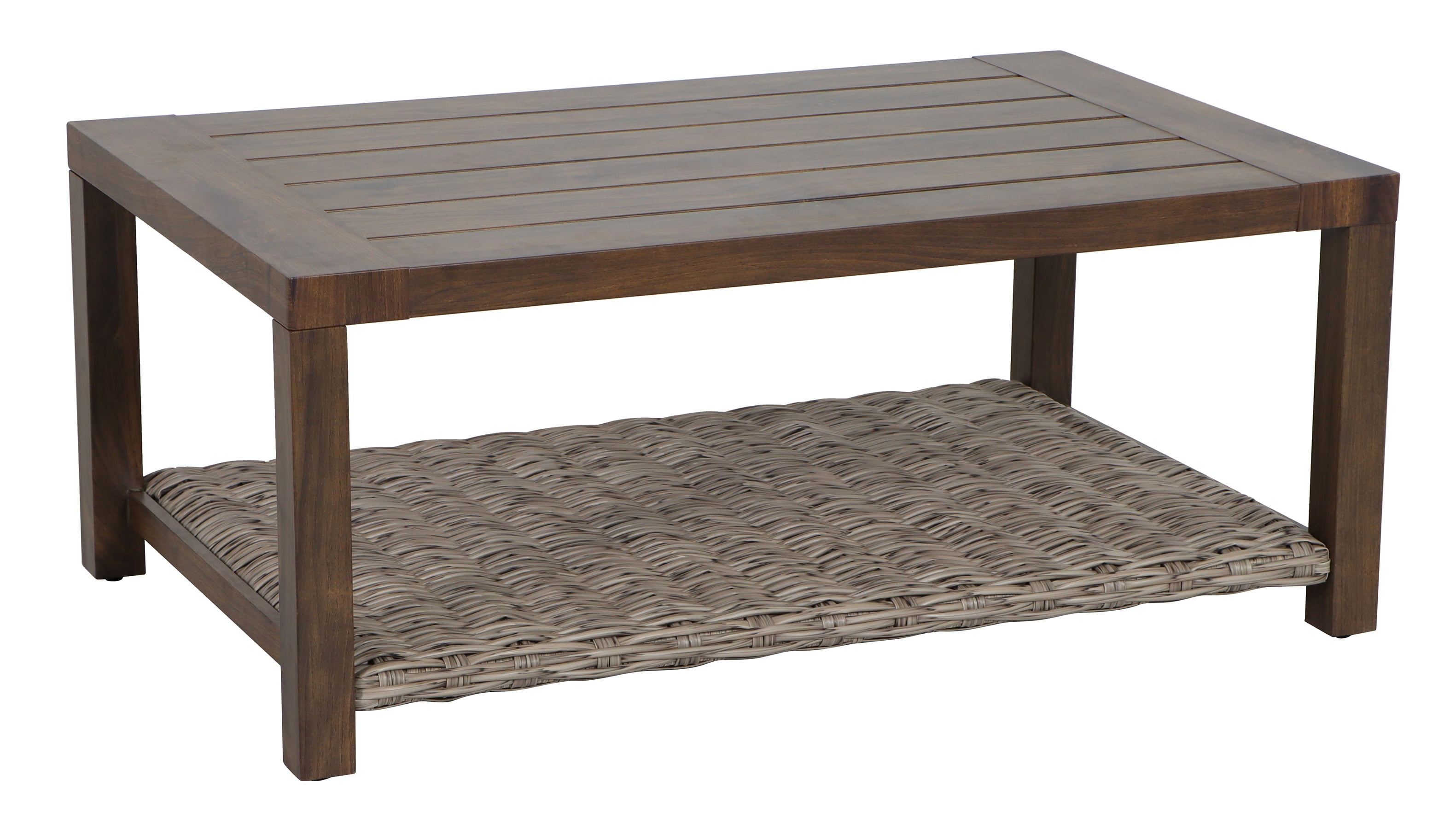 Better Homes & Gardens Bellamy 4 Piece Patio Conversation Set with Barrel Back Chairs, Gray