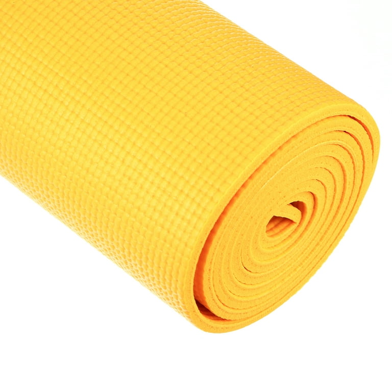Yoga Direct Deluxe 1/4 Yoga Mat, Yellow 