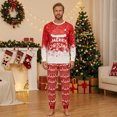 thumbnail image 2 of RUINIXCW Family Christmas Pajamas Matching Set Xmas Outfit Holiday Jammies for Adult Kids Toddler Baby Pet Long Sleeve Tops Reindeer Pants Sleepwear, 2 of 10