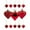 Red, variant on 36Pcs Valentines Heart Shaped Ornaments - Valentines Heart Decorations - Red Pink Silver Glitter Heart Shaped Baubles - Romantic Christmas Valentines Tree Hanging Decorations,Purple