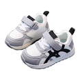 thumbnail image 5 of Karoyedx Girls Running Sneakers Girls Lightweight Sneakers Kids Lace-up Tennis Running Shoes Breathable Walking Shoes Grey Size,8, 5 of 5