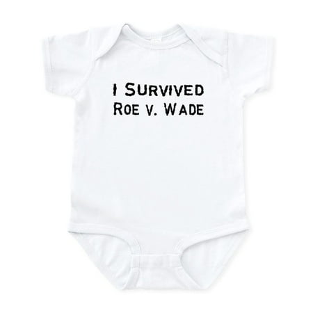 

CafePress - I Survived Roe V. Wade Infant Bodysuit - Baby Light Bodysuit Size Newborn - 24 Months