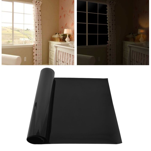 Window Tinting Film, Static Cling Glass Sticker Strong Shading for Office for Living Room for Bathroom
