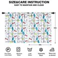thumbnail image 2 of Blackout Kids Curtains,Colorful Cartoon Dinosaurs Balloons Pattern Childrens Insulated Curtains Set Of 2,Bedroom Essentials,Toddler Room Decor 42"x54", 2 of 5
