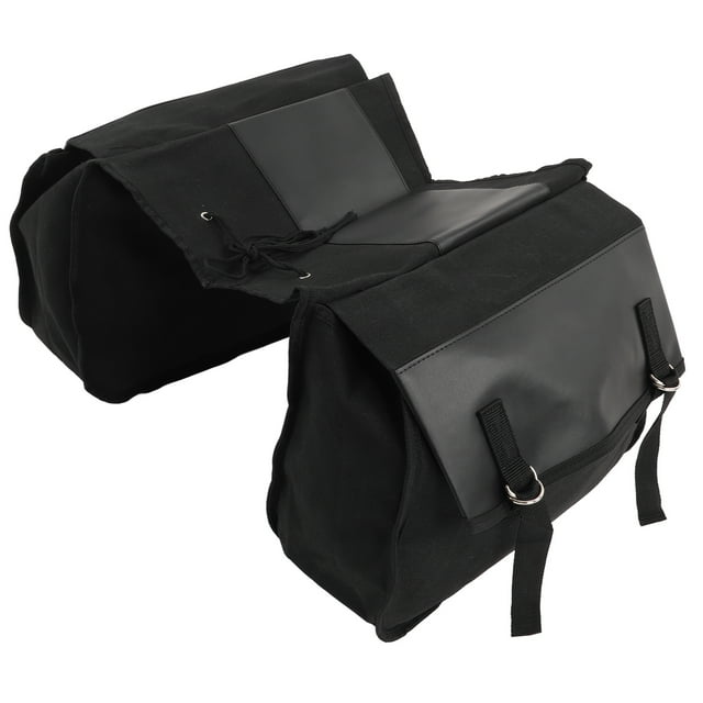 Sac de Queue de Vélo Sac Arrière Sac de Rangement de Vélo Sac de Rack de Vélo Sac de Coffre de Vélo de Montagne Sac de Coffre Arrière de Vélo Portable Sac de Queue de Vélo de Montagne de Grande Capacité pour le Cyclisme Noir