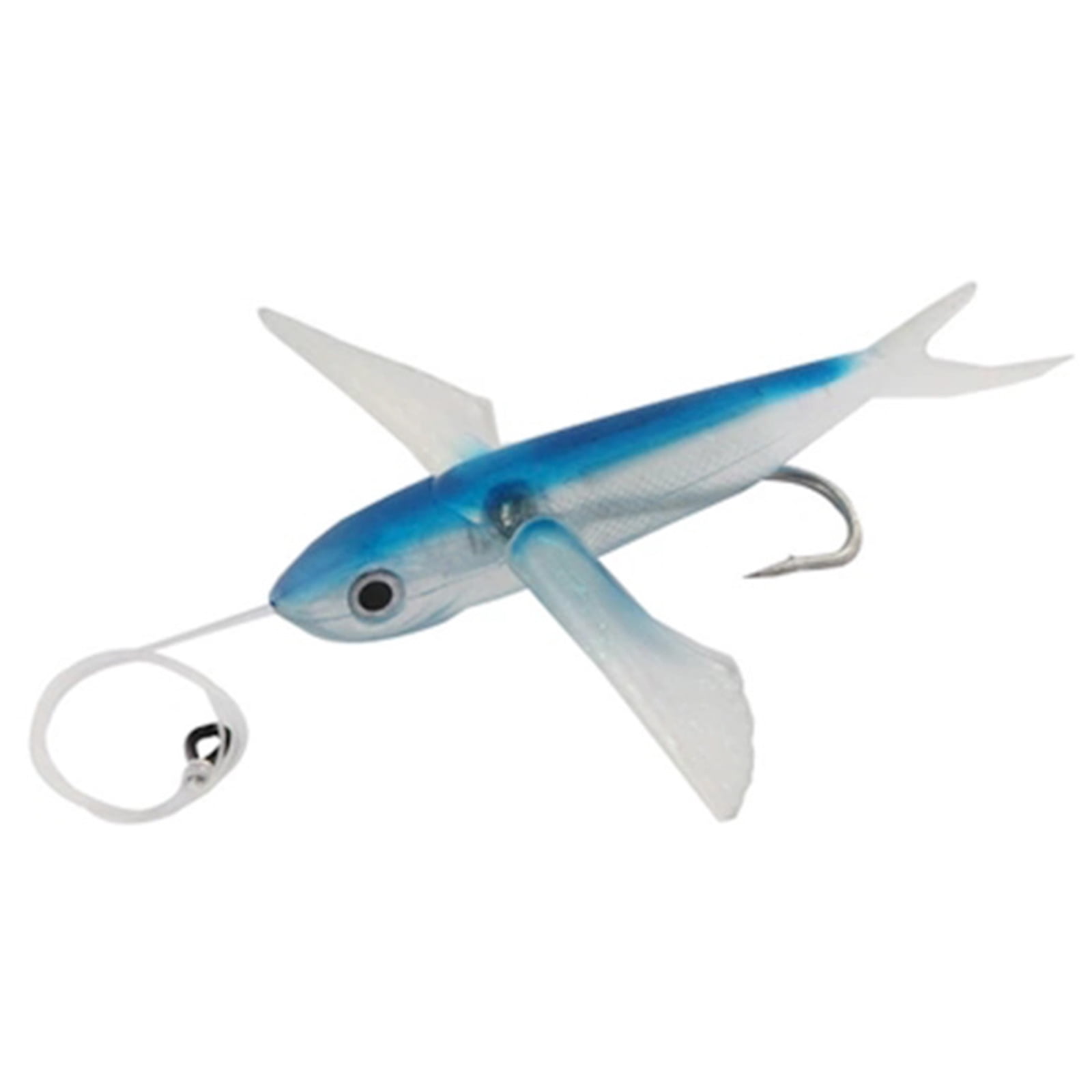 Flying Fish Artificial Bait Soft Tuna Lure Seawater Fishing Lure