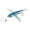 Submersible PVC 17CM, variant on Flying Fish Artificial Bait Soft Tuna Lure Seawater Fishing Lure for Kingfish