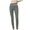 Gray, variant on WREESH Womens Yoga Pants Color-Blocking Waist Lifting Hip Exercise Fitness Tight Yoga Pants Gray