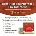 thumbnail image 3 of Teeccino Chaga Ashwagandha Tea - Butterscotch Cream - Organic Mushroom Adaptogenic Herbal Tea, 25 Tea Bags, 3 of 7