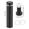 thumbnail image 2 of Soporte de vidrio, soporte de pared de acero inoxidable, clavo publicitario, 12mmx52mm, 2 of 4