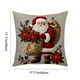 thumbnail image 3 of Fundas de Almohada Navideñas de 45 X 45 Cm, Decorativas, con Tela Suave y Cremallera Oculta para Decoración Del Hogar., 3 of 6