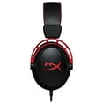 thumbnail image 2 of HyperX Cloud Alpha Wired Over-Ear Gaming Headset, Red, 2 of 7