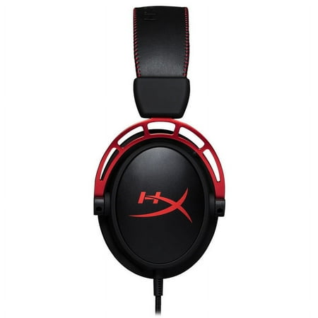 HyperX - Cloud Alpha Wired Gaming Headset for PC, Xbox X|S, Xbox One, PS5, PS4, Nintendo Switch, and Mobile - Black/Red
