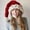 A, variant on Women's Woolen Yarn Creative Hand Knitted Christmas Hat