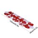 thumbnail image 3 of Decoraciones de San Valentín, camino de mesa para el día de San Valentín, camino de mesa bordado rojo, decoración adecuada para cumpleaños, bodas, aniversarios, propuestas, compromisos, amor, camino d, 3 of 6