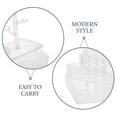 thumbnail image 3 of SHOWERORO Organizador De Joyas Transparente De 3 Niveles Con Rotación Para Y Pendientes, 3 of 8