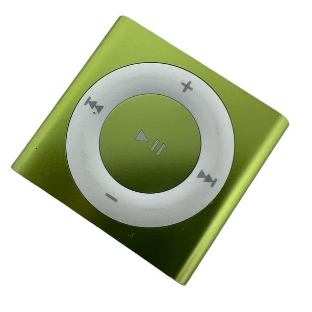 iPod 4th Gen 2GB Lime Green Shuffle, MP3 Player, Like New, In