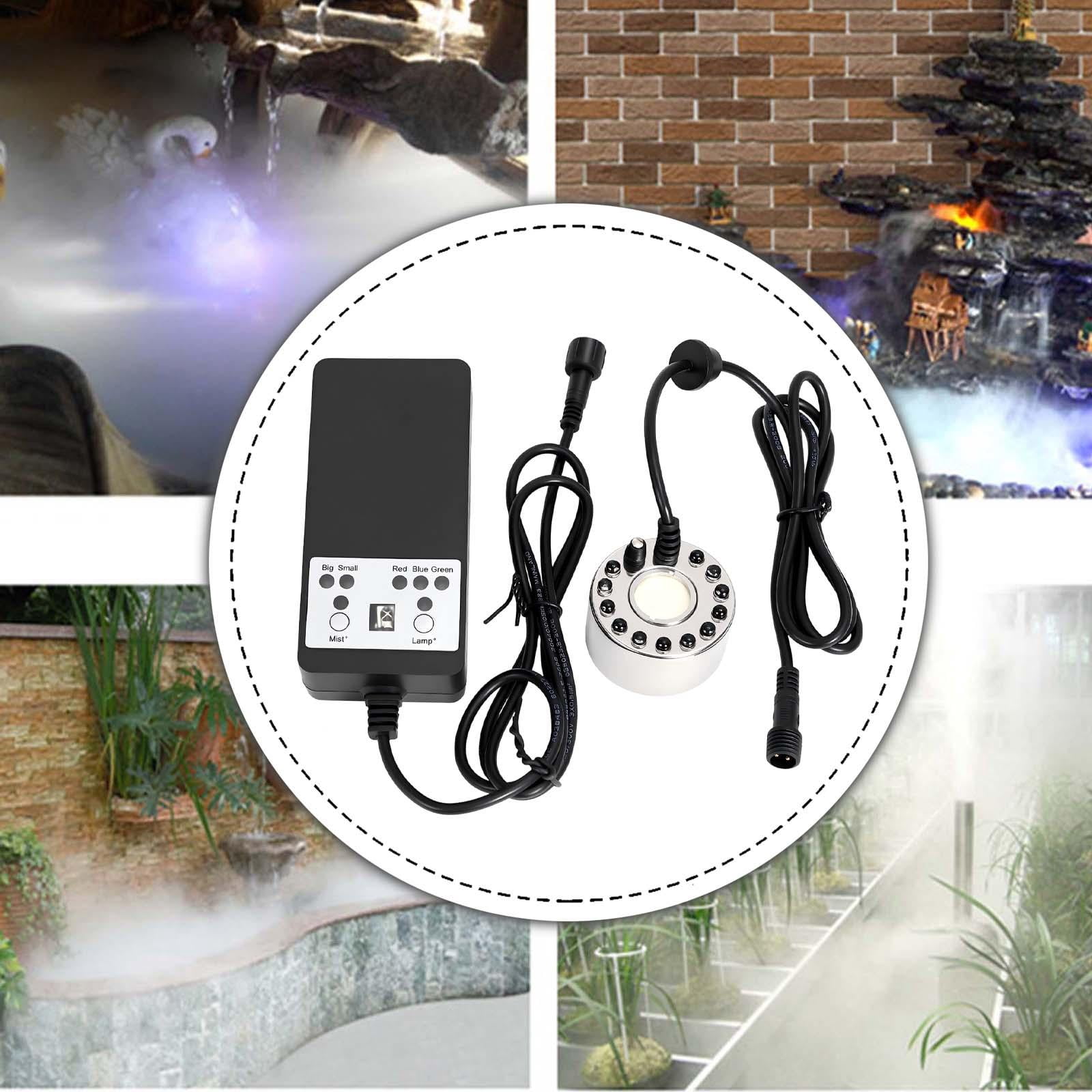 Baoblaze Mist Maker Mini Fog Machine US Plug Garden Decor Practical Atmosphere Convenient