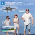 thumbnail image 5 of AUOSHI V1 Mini FPV Drone with 1080P HD Camera, Dual Lens & VR Mode, Optical Flow, 2 Batteries, Gesture/Voice/Gravity Control, 360°Flip, Orbit & Follow – Fun Gift for Kids, Teens,Adults & Beginners, 5 of 16