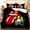 Color4, variant on The Sim-psons Bedding Set Twin Size Lightweight Quilt Cover Set for Teen 3 Pieces Comfy Soft Duvet Cover Set