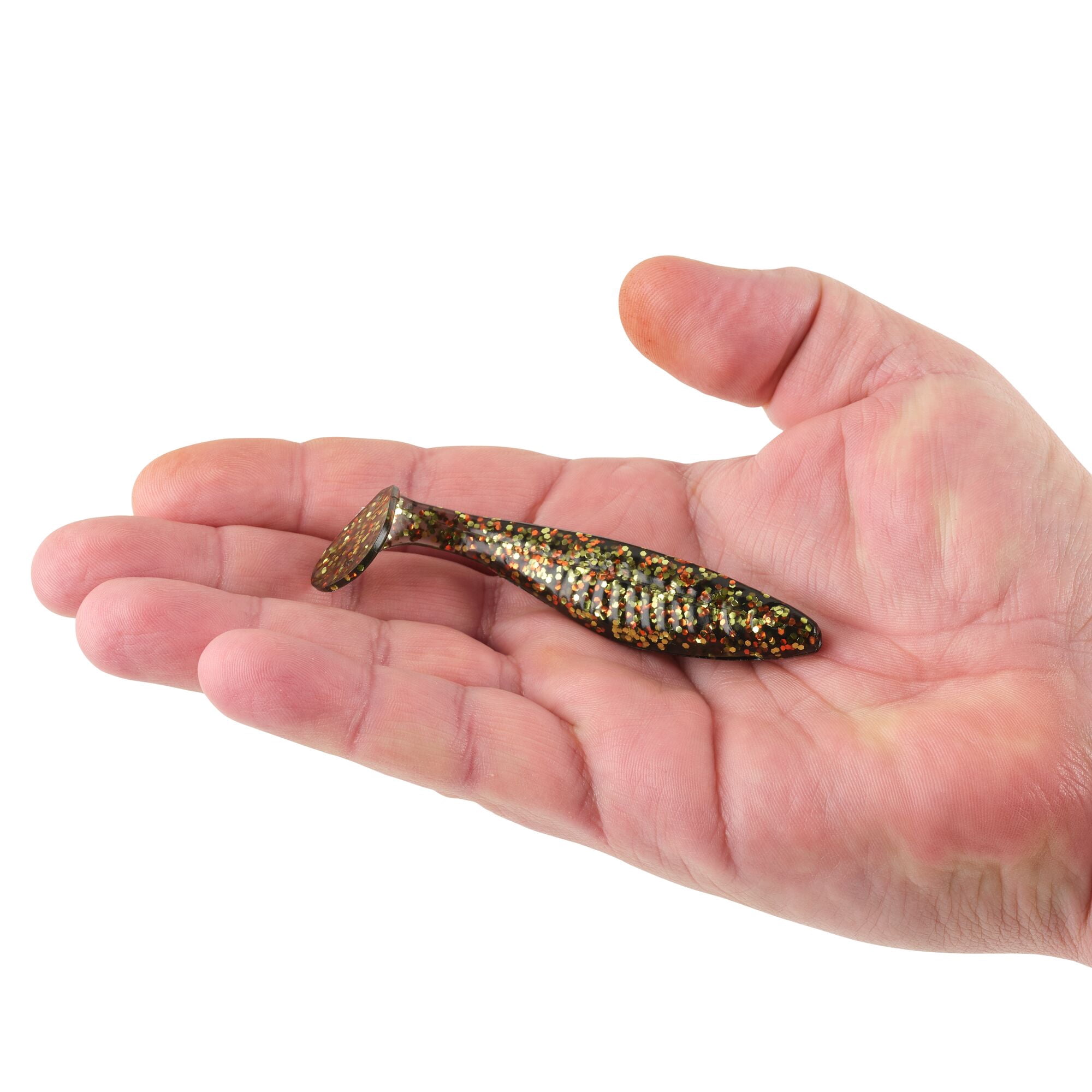 Berkley PowerBait® Saltwater The Champ Swimmer, 3.8 in, Swimbaits, Dark Night (6-count)