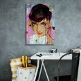 thumbnail image 4 of Epic Graffiti 'Audrey On Ice' by Loui Jover, Canvas, Wall Art, 18"x26", 4 of 8