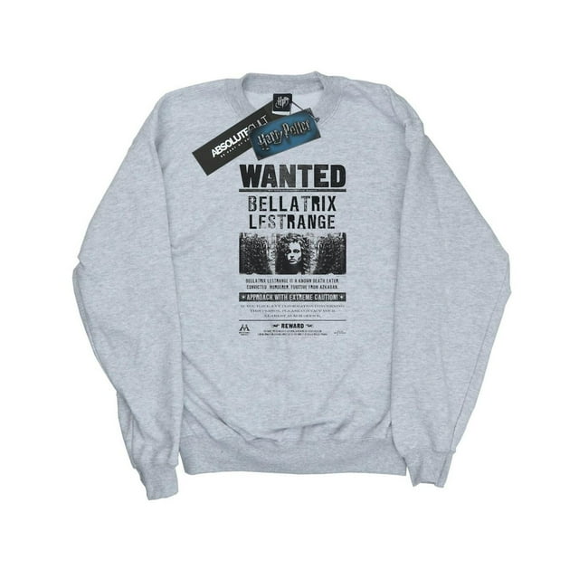 Harry Potter Chandail en Molleton pour Femmes Wanted Bellatrix Lestrange