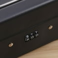 thumbnail image 1 of BESTYASH Cash Organizer with Combination Lock Cash Box Metal Black 1Set for Security, 1 of 7