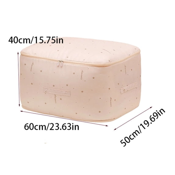 Leodye 1PCS Space Saving Compression Storage Bag Dust and Moisture Proof Packing Pouch for Quilts and Cotton Bedding Seasonal Storage -19.69 × 15.75 × 23.62 in