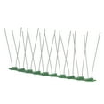 thumbnail image 4 of Bird Spikes, Easy Installation Stainless Steel Bird Deterrent Spikes Multipurpose With Green Base For Fireplaces For Ledges, 4 of 8