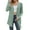Green, variant on Women's Solid Color Loose Long Sleeve Pocket Cardigan Jacket